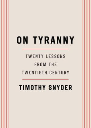 On Tyranny by Timothy Snyder Free PDF Download