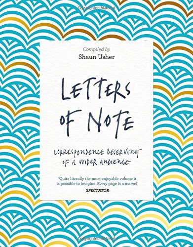 Letters of Note by Shaun Usher Free PDF Download