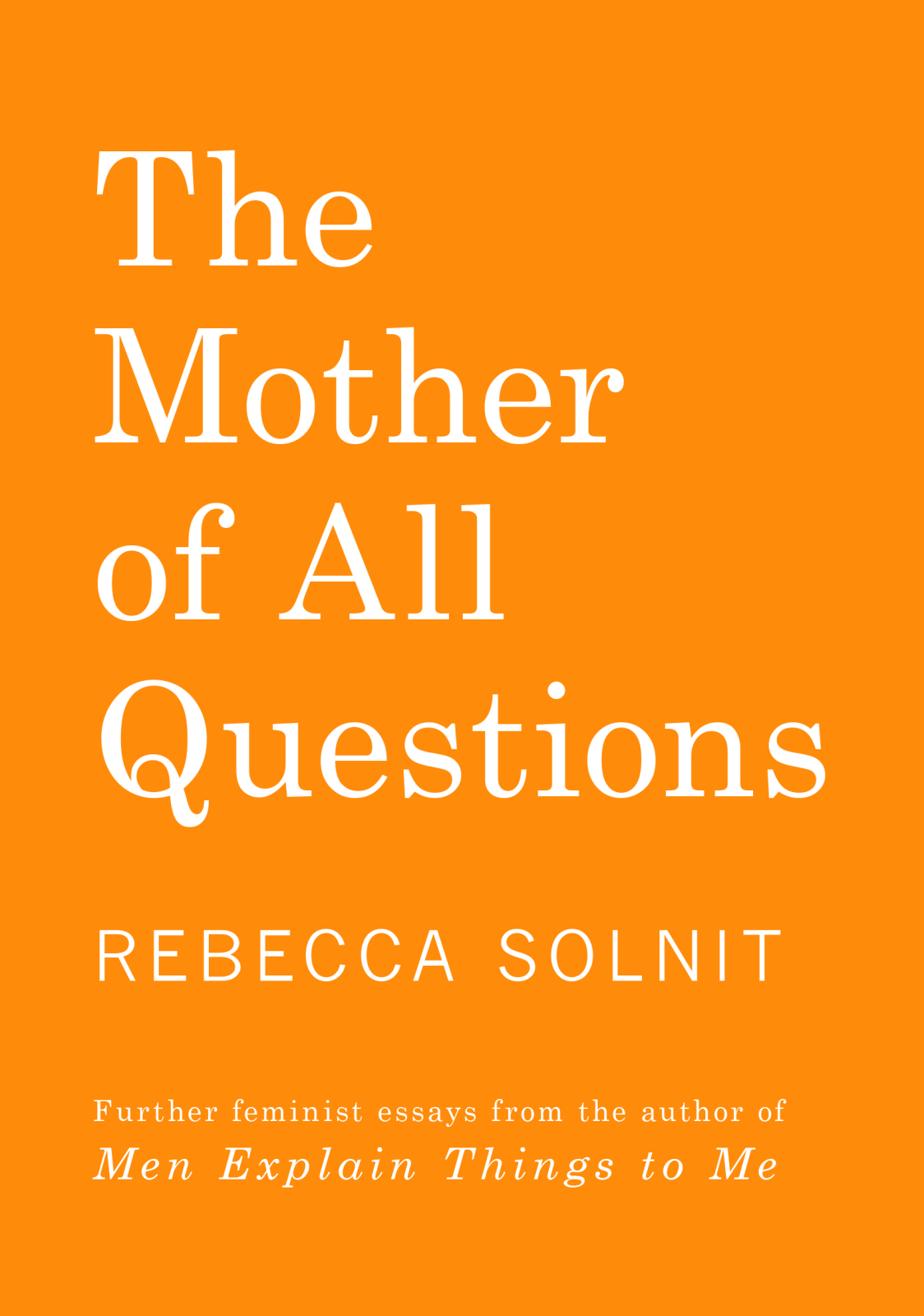 The Mother of All Questions Free PDF Download