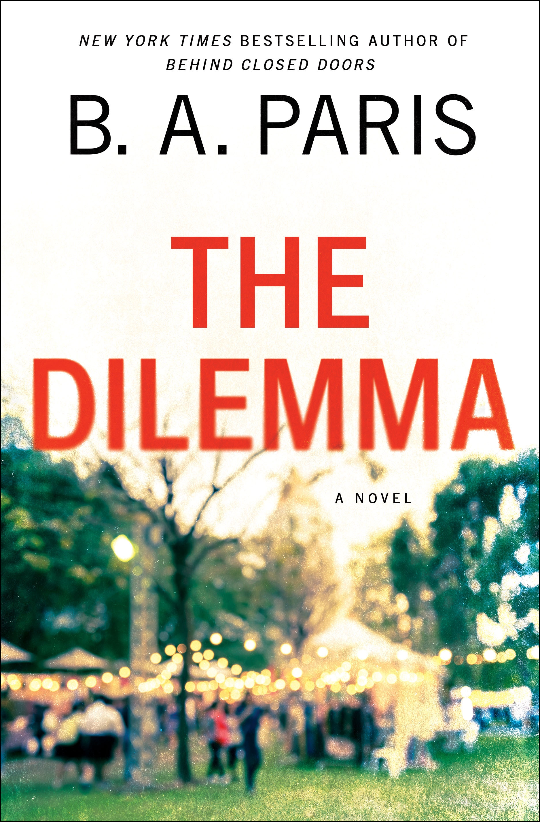 The Dilemma by B.A. Paris Free PDF Download