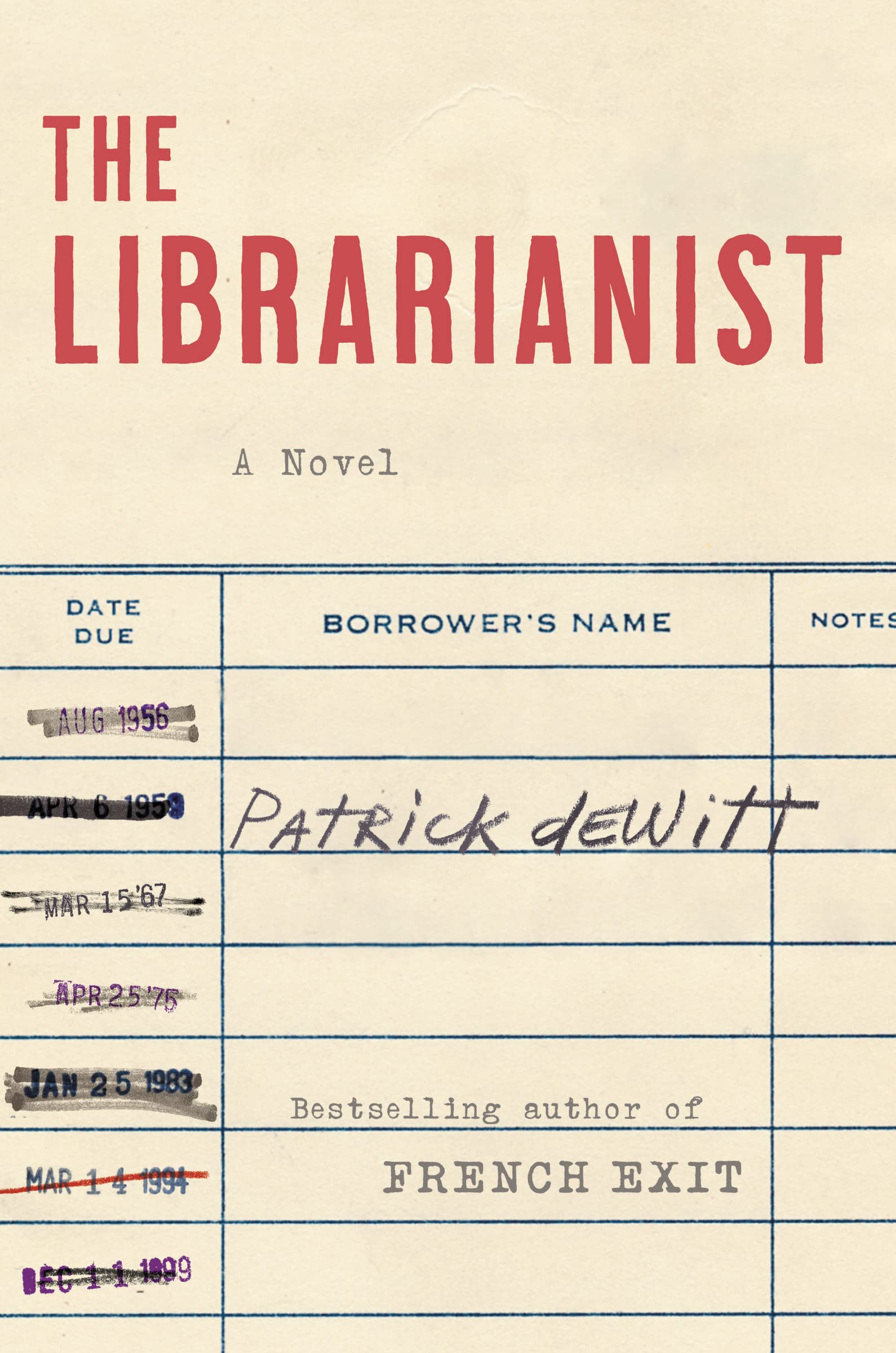 The Librarianist by Patrick deWitt Free PDF Download