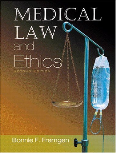 Medical Law and Ethics Free PDF Download