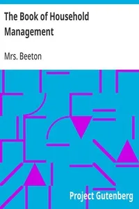 The Book of Household Management cover