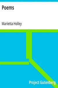 Poems — Marietta Holley cover