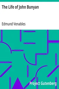 The Life of John Bunyan — Edmund Venables cover