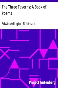 The Three Taverns: A Book of Poems cover