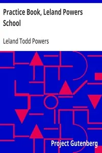 Practice Book, Leland Powers School cover