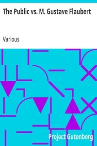 The Public vs. M. Gustave Flaubert — Various cover