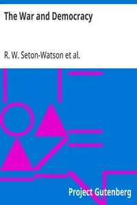 The War and Democracy cover