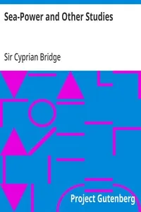 Sea-Power and Other Studies — Cyprian, Sir Bridge cover