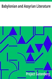 Babylonian and Assyrian Literature — Anonymous cover