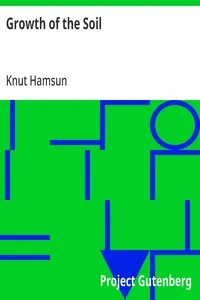 Growth of the Soil — Knut Hamsun cover