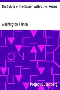 The Sylphs of the Season with Other Poems — Washington Allston cover