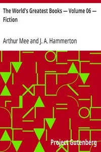 The World's Greatest Books — Volume 06 — Fiction — Anonymous cover