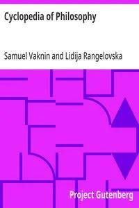 Cyclopedia of Philosophy — Samuel Vaknin cover