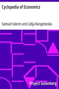 Cyclopedia of Economics — Samuel Vaknin cover
