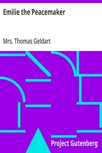 Emilie the Peacemaker — Thomas, Mrs. Geldart cover