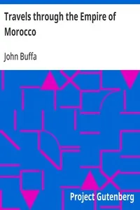 Travels through the Empire of Morocco — John Buffa cover