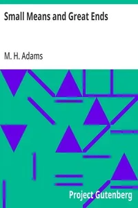 Small Means and Great Ends cover