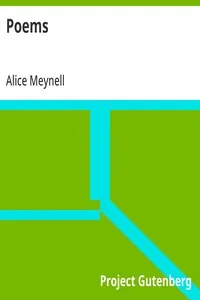 Poems — Alice Meynell cover