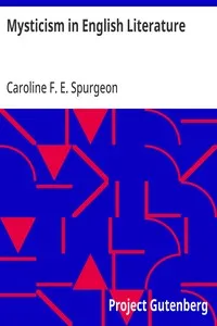 Mysticism in English Literature cover