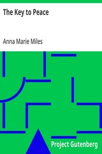 The Key to Peace — Anna Marie Miles cover