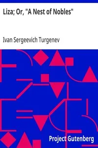 Liza; Or, "A Nest of Nobles" — Ivan Sergeevich Turgenev cover