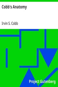 Cobb's Anatomy — Irvin S. (Irvin Shrewsbury) Cobb cover