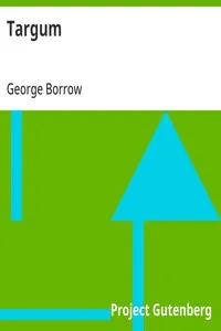 Targum: Or Metrical Translations From Thirty Languages And Dialects — George Borrow cover