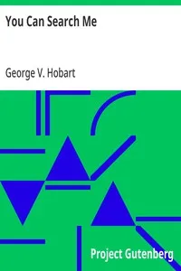 You Can Search Me — George V. (George Vere) Hobart cover