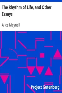 The Rhythm of Life, and Other Essays cover