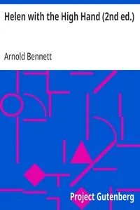 Helen with the High Hand (2nd ed.) — Arnold Bennett cover