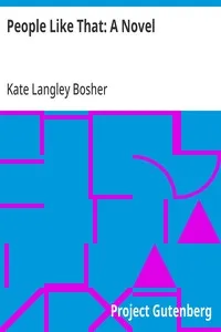 People Like That: A Novel cover