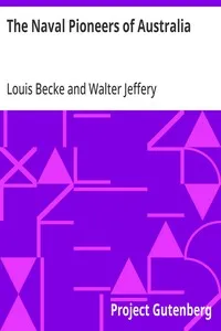 The Naval Pioneers of Australia — Louis Becke cover