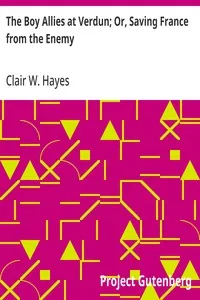 The Boy Allies at Verdun; Or, Saving France from the Enemy — Clair W. (Clair Wallace) Hayes cover
