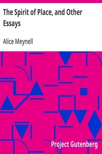 The Spirit of Place, and Other Essays — Alice Meynell cover