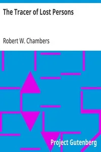 The Tracer of Lost Persons cover
