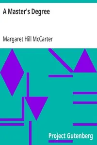 A Master's Degree cover