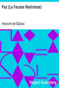 Paz (La Fausse Maitresse) — Honoré de Balzac cover