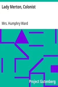 Lady Merton, Colonist — Humphry, Mrs. Ward cover