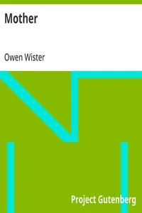 Mother — Owen Wister cover