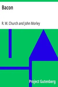 Bacon — R. W. (Richard William) Church cover