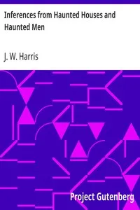 Inferences from Haunted Houses and Haunted Men — J. W. (John William) Harris cover
