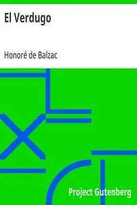 El Verdugo — Honoré de Balzac cover