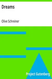 Dreams — Olive Schreiner cover