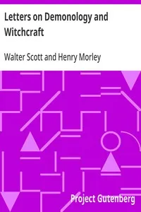 Letters on Demonology and Witchcraft — Walter Scott cover