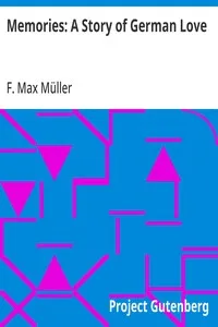 Memories: A Story of German Love cover