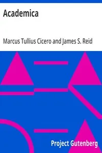 Academica — Marcus Tullius Cicero cover