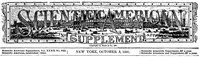 Scientific American Supplement No. 822, October 3, 1891 — Various cover