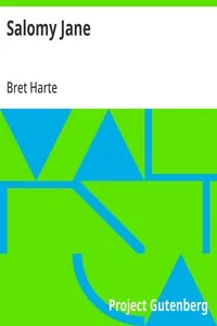 Salomy Jane — Bret Harte cover